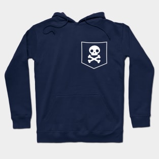 Pocket Pirate Skulls T-Shirt Hoodie